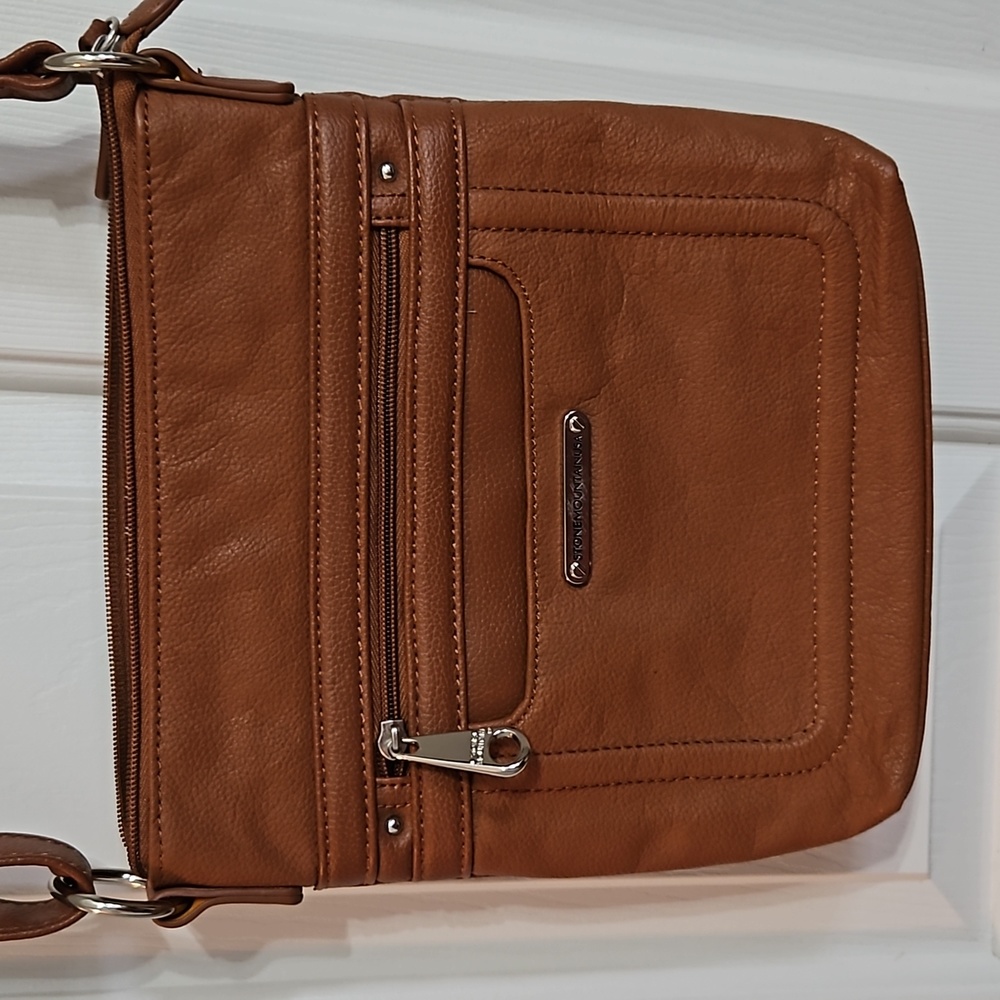 Stone Mountain USA Brown Shoulder Bag - Picture 2 of 6